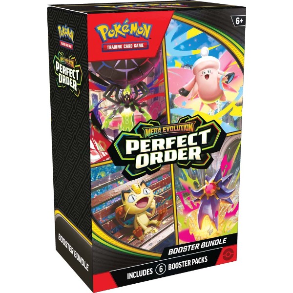 Pokemon TCG: Mega Evolution - Perfect Order Booster Bundle