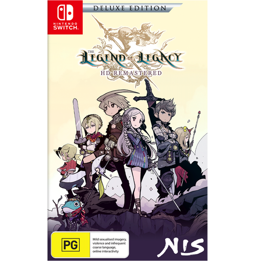 The Legend of Legacy HD Remastered - Nintendo Switch
