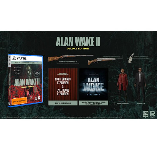 Alan Wake II Deluxe Edition - PlayStation 5 (Pre-Order)