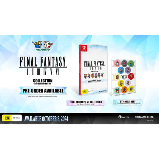 Final Fantasy I - VI Collection Anniversary Edition - Nintendo Switch