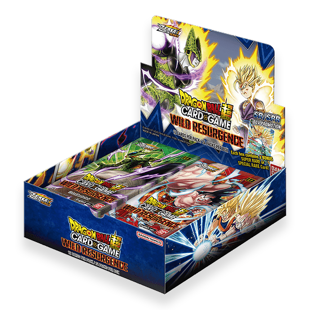 Dragon Ball Super TCG: Zenkai Series - Wild Resurgence Booster Box (B21 - First Edition) 