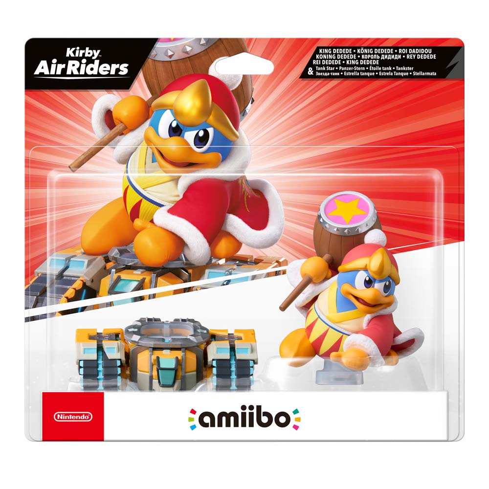 Nintendo amiibo: Kirby Air Riders - King Dedede & Tank Star