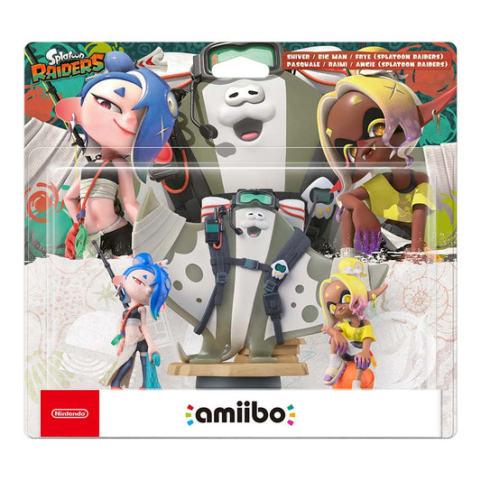 Nintendo amiibo: Splatoon Raiders - Shiver, Big Man & Frye