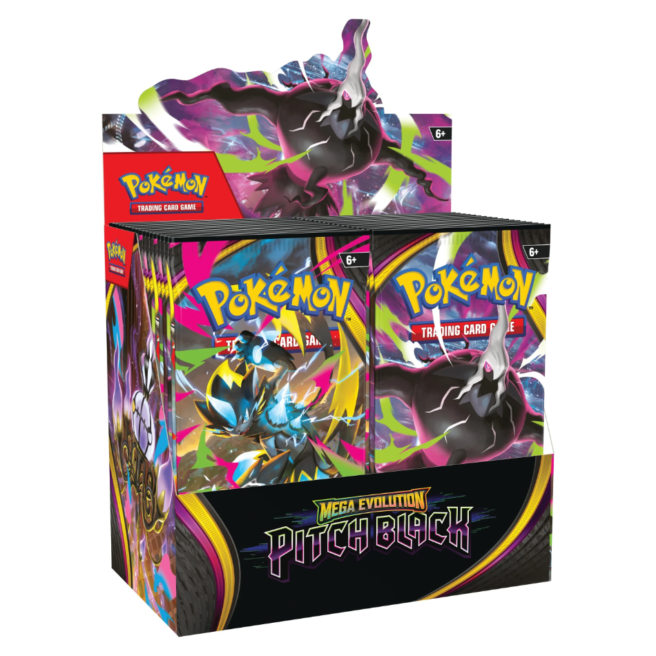Pokemon TCG: Mega Evolutions - Pitch Black Booster Box (Pre-order)