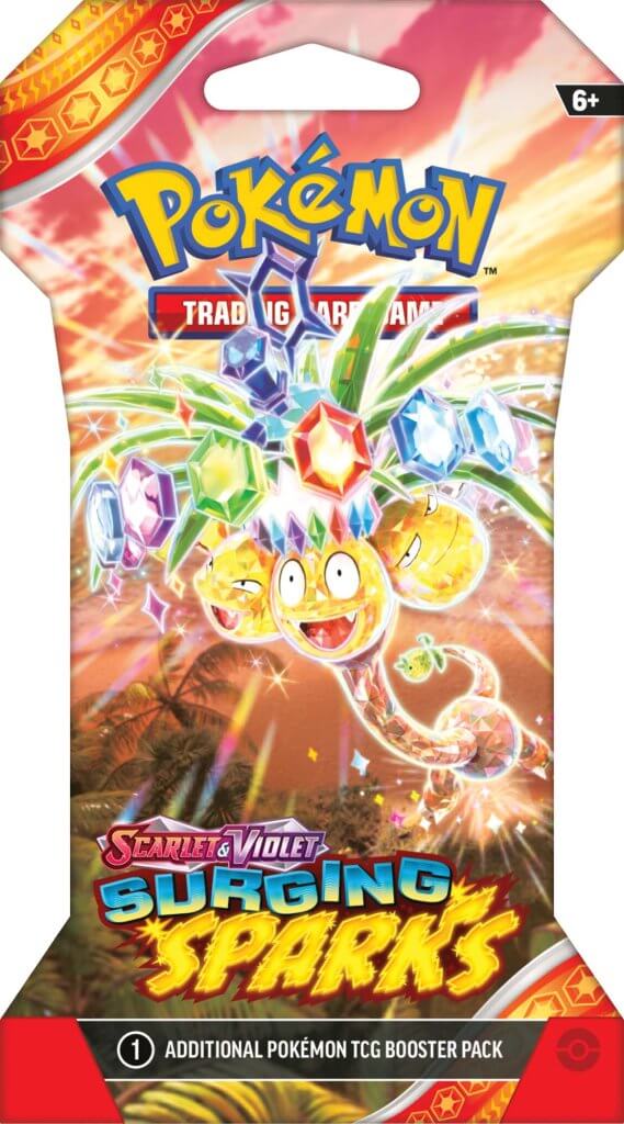 Pokemon TCG: Scarlet & Violet - Suring Sparks Blister Booster Pack