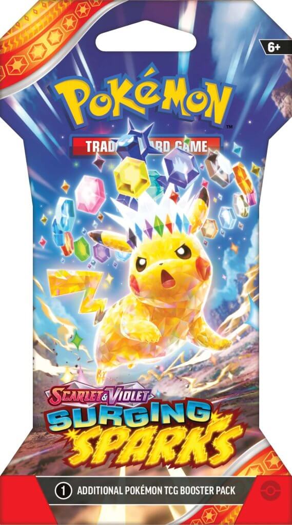 Pokemon TCG: Scarlet & Violet - Suring Sparks Blister Booster Pack 