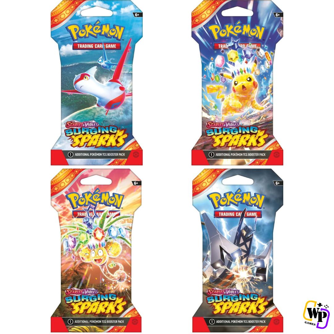 Pokemon TCG: Scarlet & Violet - Suring Sparks Blister Booster Pack 