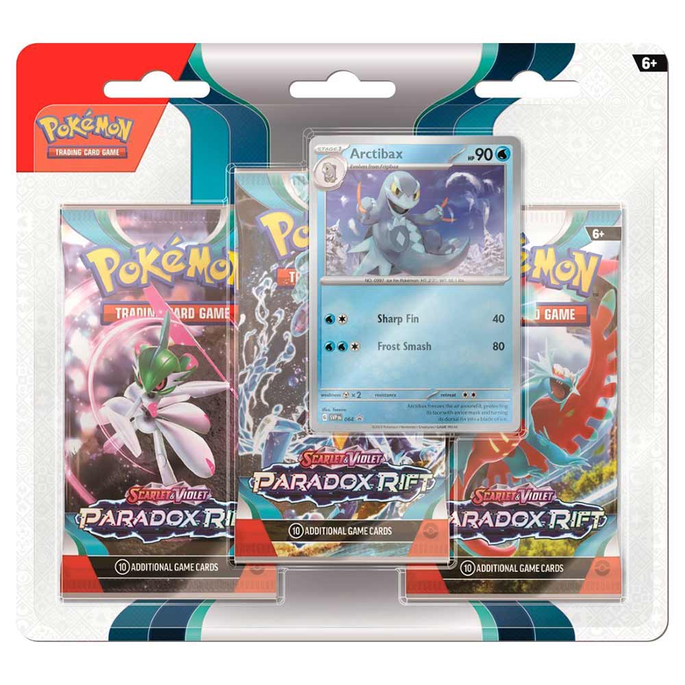 Pokemon TCG: Scarlet & Violet - Paradox Rift Three-Booster Blister Pack