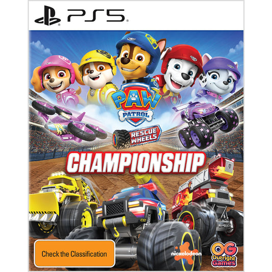 PAW Patrol Rescue Wheels: Championship - PlayStation 5 (Pre-order)