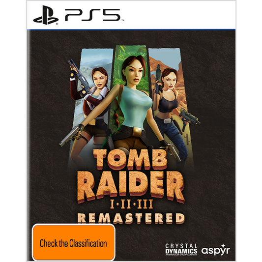 Tomb Raider I-III Remastered Collection - PlayStation 5