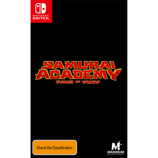 Samurai Academy: Paws of Fury - Nintendo Switch (Pre-order)