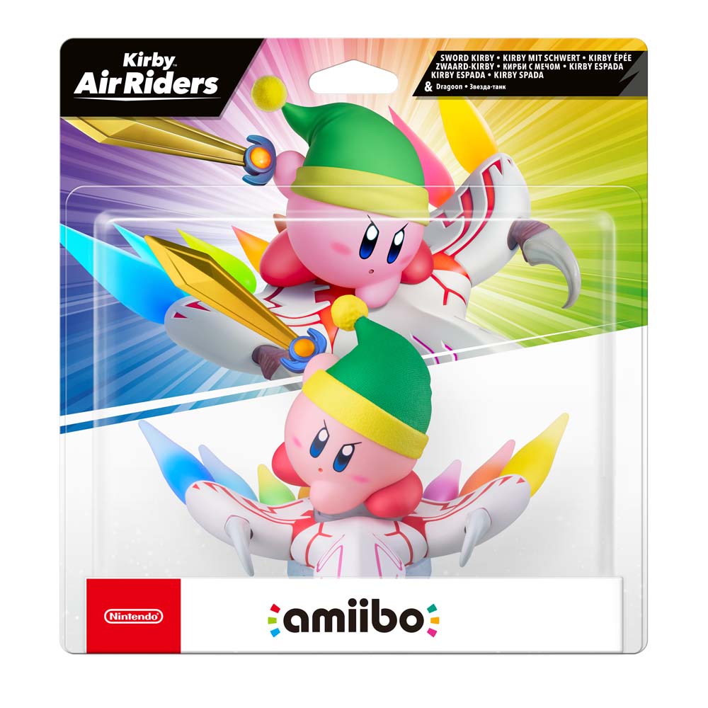 Nintendo amiibo: Kirby Air Riders - Sword Kirby & Dragoon