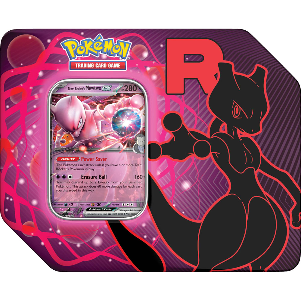 Pokemon TCG: Team Rocket Tin (Pre-order)