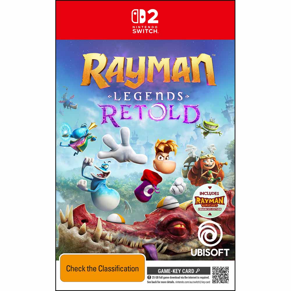 Rayman Legends Retold - Nintendo Switch 2