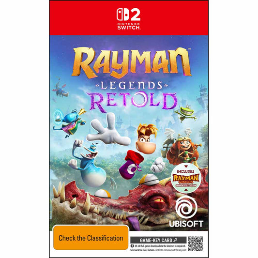 Rayman Legends Retold - Nintendo Switch 2