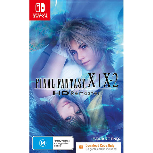 Final Fantasy X/X2 Remaster (Code-In-A-Box) - Nintendo Switch (Pre-order)