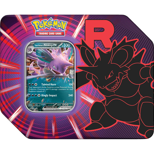 Pokemon TCG: Team Rocket Tin (Pre-order)