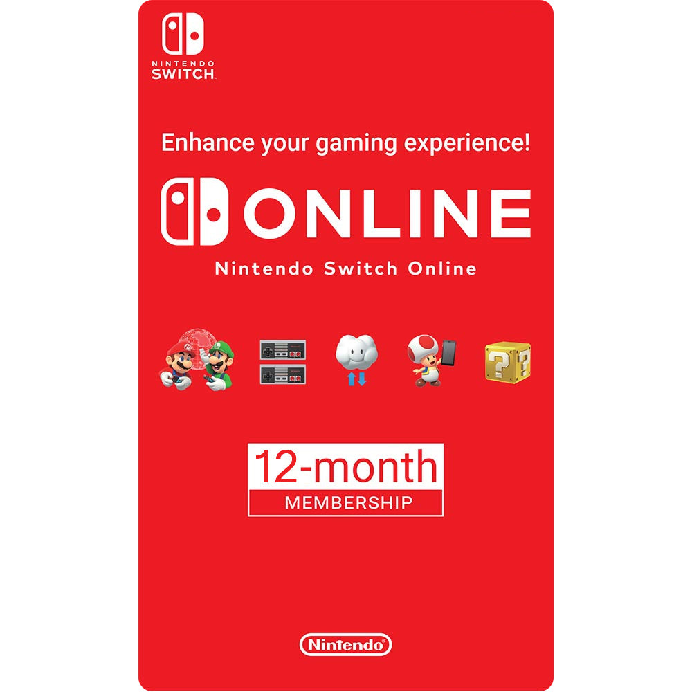 Nintendo Switch OLED Console with Super Mario Bros. Wonder & 12 Months Nintendo Switch Online (White)