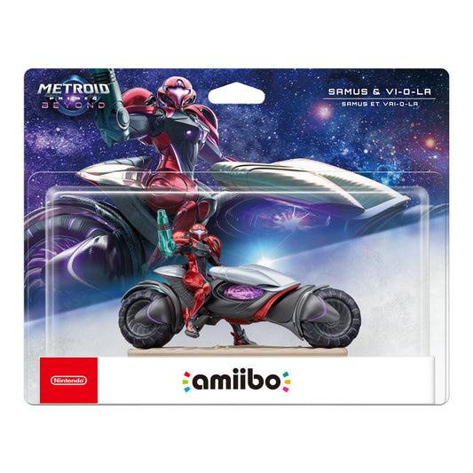 Nintendo amiibo: Metroid Prime 4: Beyond - Samus & VI-0-LA Figure (Pre-order)