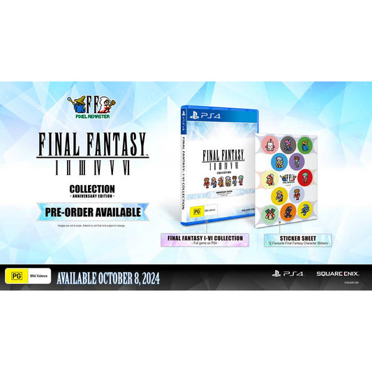 Final Fantasy I - VI Collection Anniversary Edition - PlayStation 4