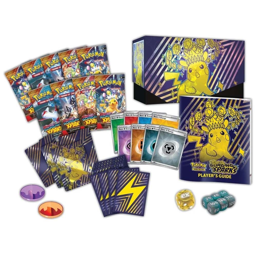 Pokemon TCG: Scarlet & Violet - Surging Sparks Elite Trainer Box