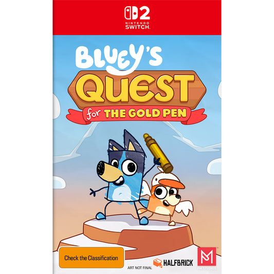 Bluey's Quest for the Gold Pen - Nintendo Switch 2