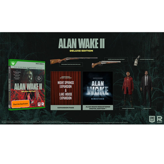 Alan Wake II Deluxe Edition - XBOX Series X (Pre-Order)
