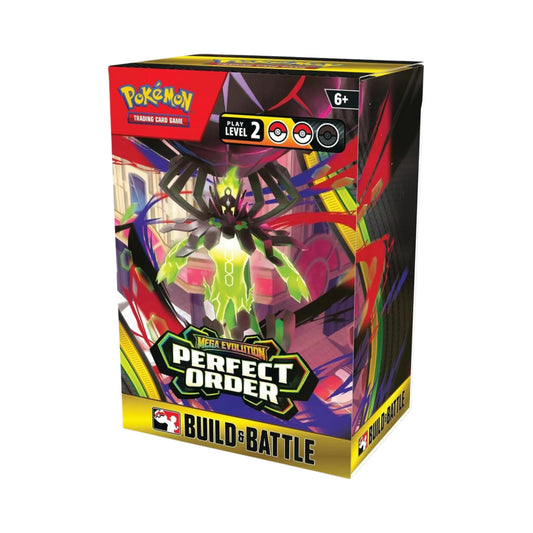 Pokemon TCG: Mega Evolution - Perfect Order Build & Battle Box
