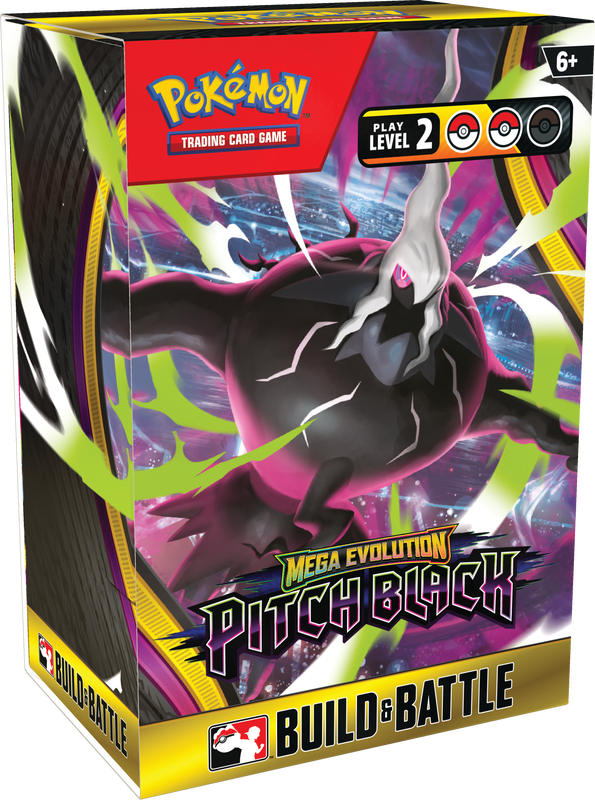 Pokemon TCG: Mega Evolution - Pitch Black Build & Battle Box