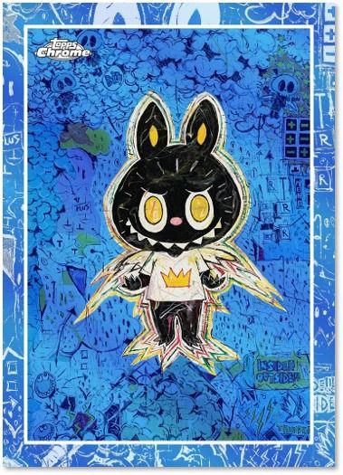 Topps 2025 Chrome Labubu The Monsters 10th Anniversary Box – WP Games