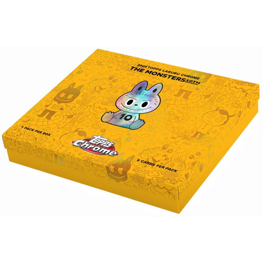 Topps 2025 Chrome Labubu The Monsters 10th Anniversary Box
