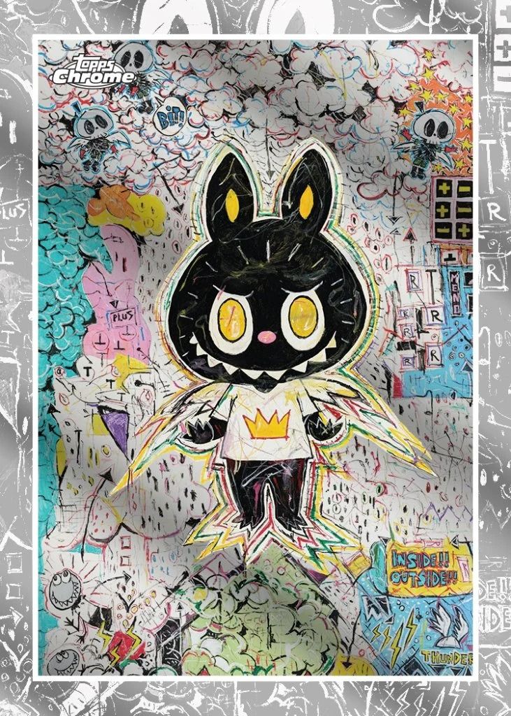 Topps 2025 Chrome Labubu The Monsters 10th Anniversary Box – WP Games