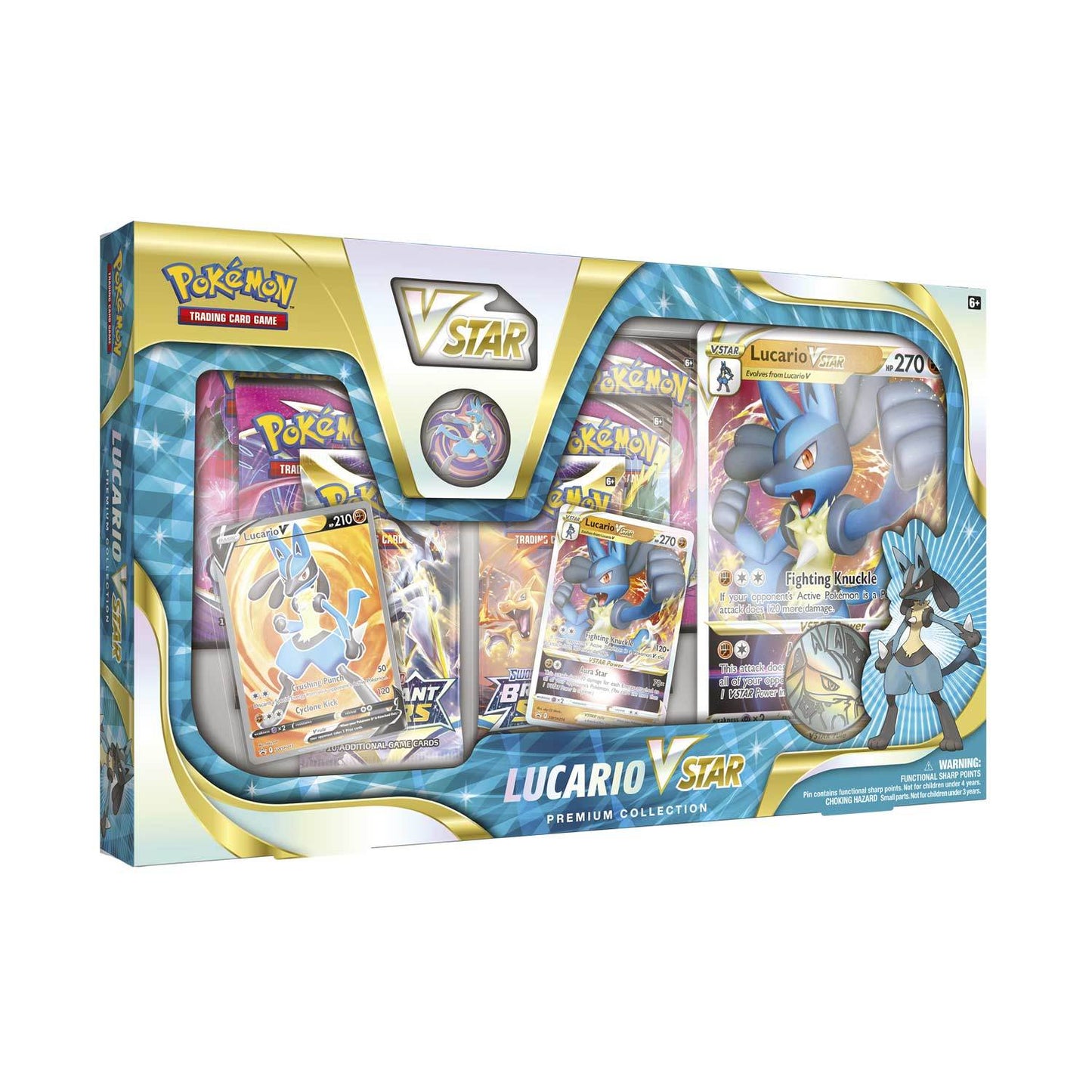 Pokemon TCG: Lucario VSTAR Premium Collection