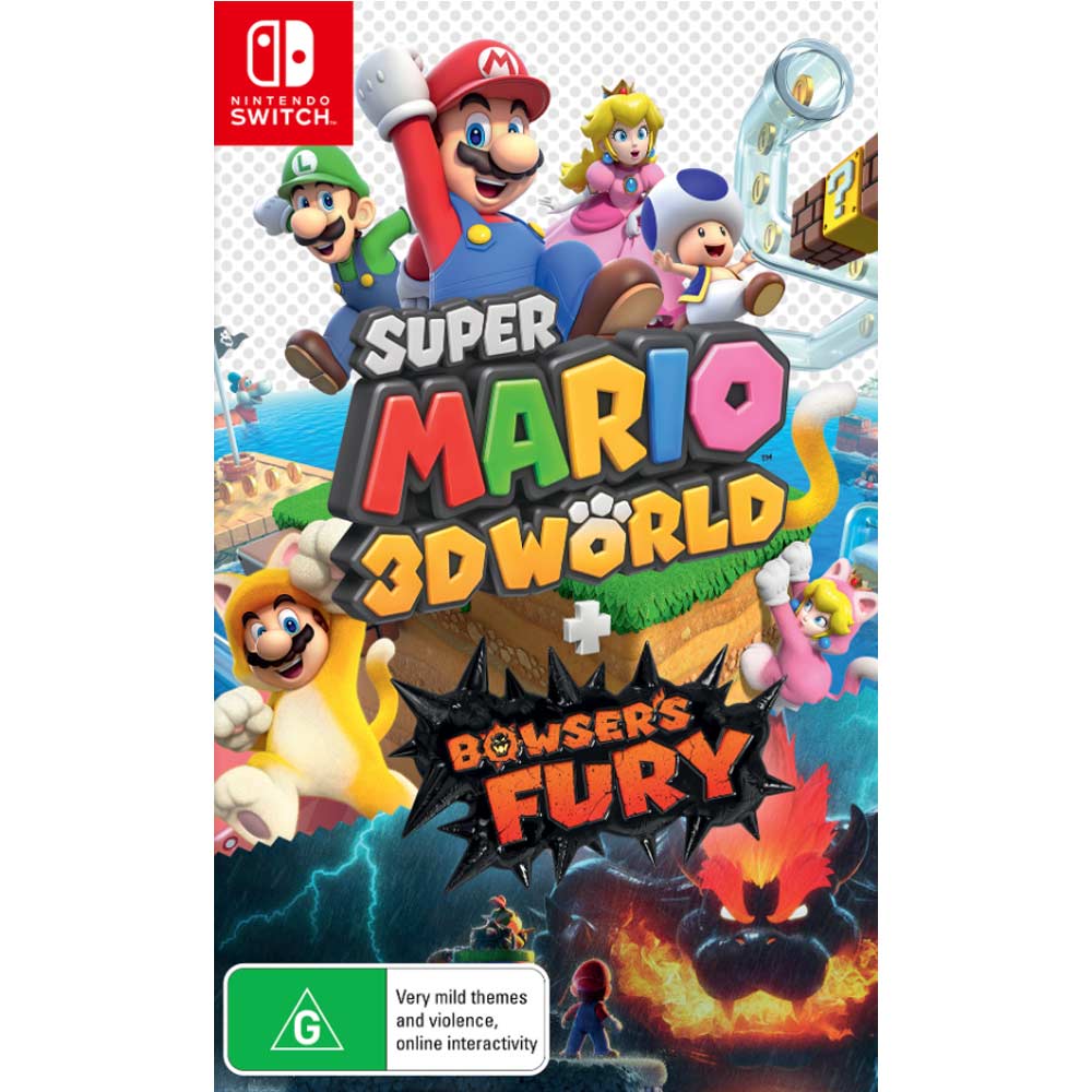 Super Mario 3D World + Bowser's Fury - Nintendo Switch Game