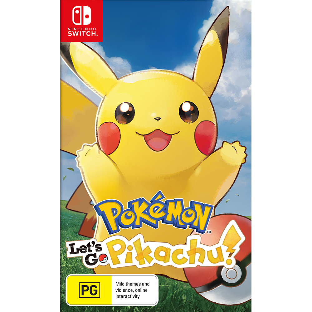 Pokemon Let's Go Pikachu - Nintendo Switch Game