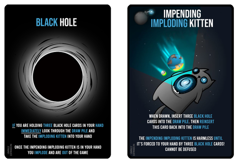 Exploding Kittens: Imploding Kittens Expansion (1st Expansion) - Card ...
